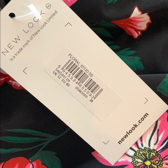 Floral Neck swimsuit - Picture 2 of 2